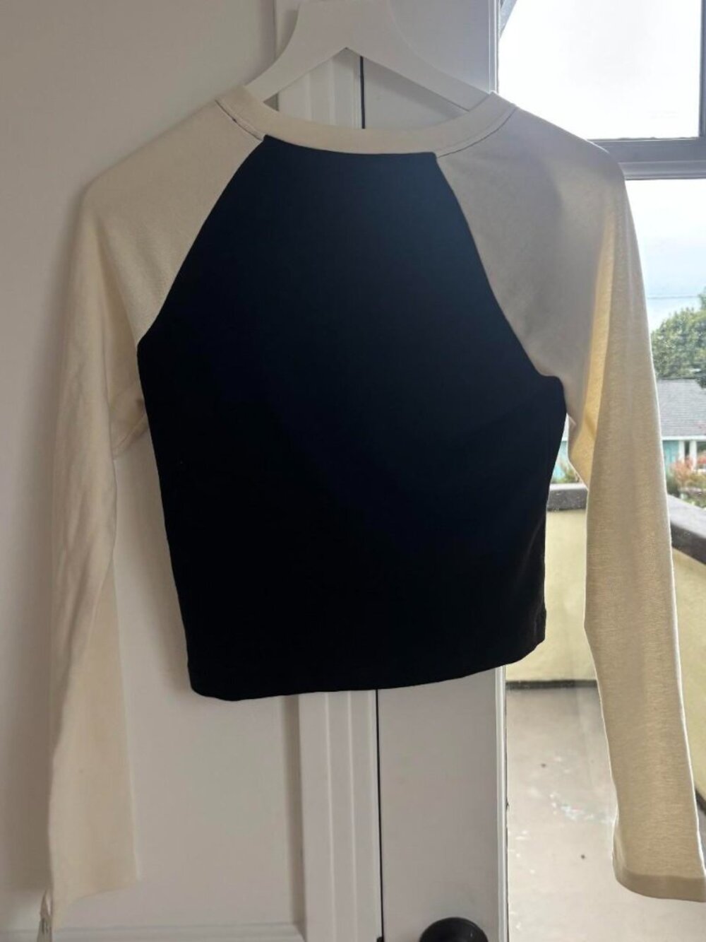 Polly & Esther Long Sleeved Crop Tee - Picture 2 of 4